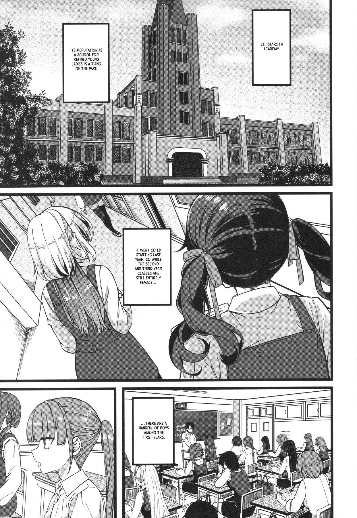 Hentai Manga Comic-The Lady with The Fragile Gaze...-Read-2